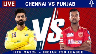 Live: Chennai Vs Punjab | 1st Innings Last 10 Overs | Live Scores & hindi Commentary | LIVE IPL 2022