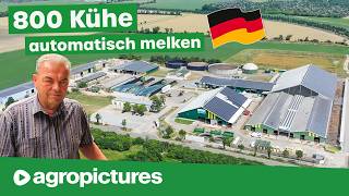 Melkroboter für 800 Kühe am Großbetrieb | Lemmer Fullwood Batch Milkin