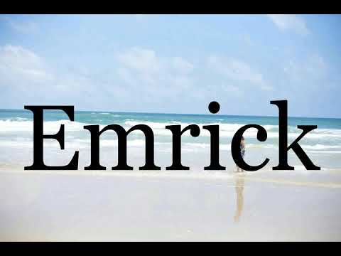 How To Pronounce Emrick🌈🌈🌈🌈🌈🌈Pronunciation Of Emrick