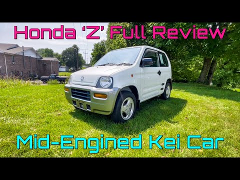 Thumbnail for The Honda Z Is A Mid-Engined, 4WD Kei Car!!! by Honda Z