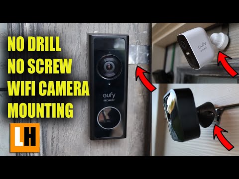 YouTube video about: How to install outside camera without drilling?