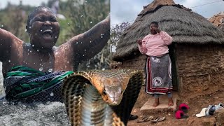 Gogo Maweni bought a Cobra Snake 😶