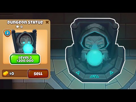 The Secret DUNGEON STATUE Tower!