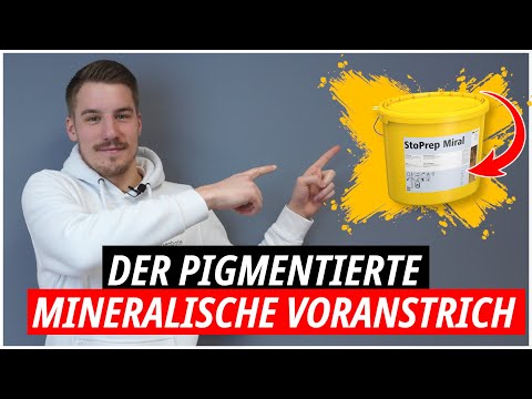DER BESTE PIGMENTIERTE MINERALISCHE VORANSTRICH - StoPrep Miral