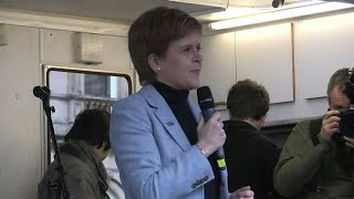 Nov 2 - Nicola Sturgeon at Indy Ref 2020 Rally in Gl...