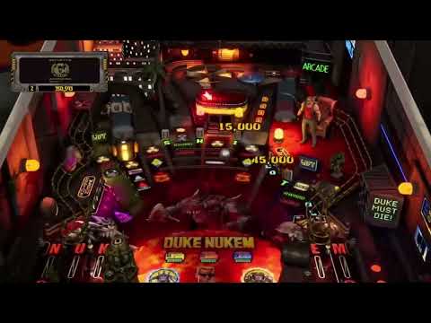 Duke Nukem’s Big Shot Pinball - Pinball M Video Snap