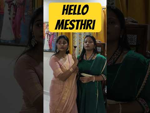 ஹலோ மேஸ்திரி 😂🤣 #sathishdeepa #deepasathishcomedy #amruthaabishek