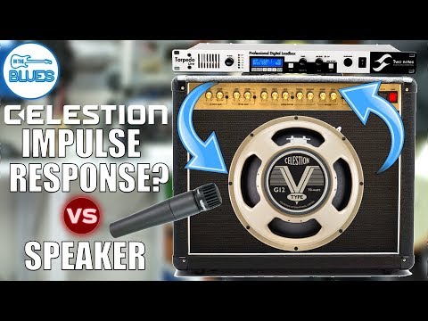 Celestion Impulse Response (IR) vs Real Speaker and Microphone