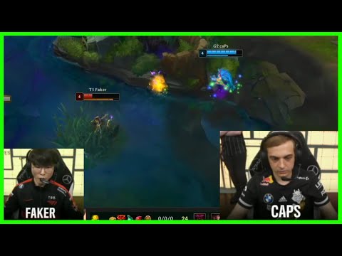 Faker VS Caps - Best of LoL Streams 2026