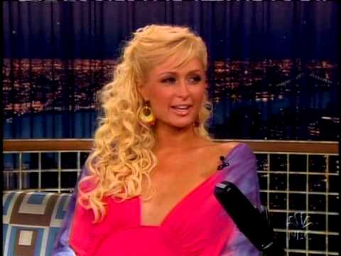 Paris Hilton @ The Conan O'Brien Show