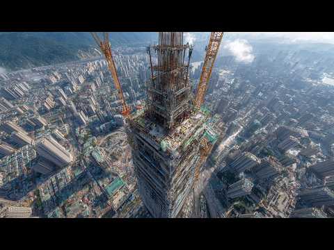 Genius Voided Slab Tech That Cuts 35% of Concrete in Skyscrapers. High rise building construction