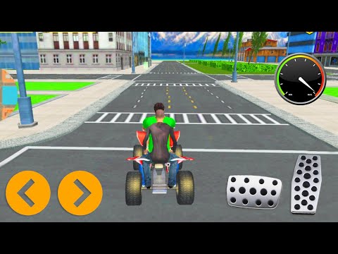 ATV Top Mountain Bike Taxi Racing Game - Atv Bike Games - Android Game