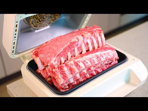 등갈비를 에어프라이어에 넣어보세요. 치킨보다 10배 맛있는 육즙 폭팔 등갈비 요리 3가지 강쉪