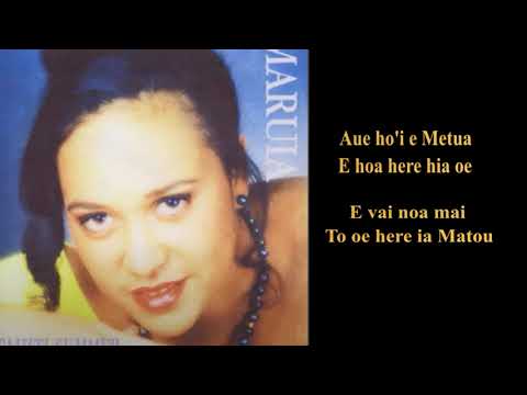 MARUIA - AUE HOI ERITANA (PAROLES)