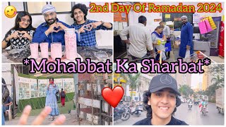 Ramadan  Vlog🌙Mohabbat Ka sharbat🍧 #zidaanshahidaly #iftar #familyvlog