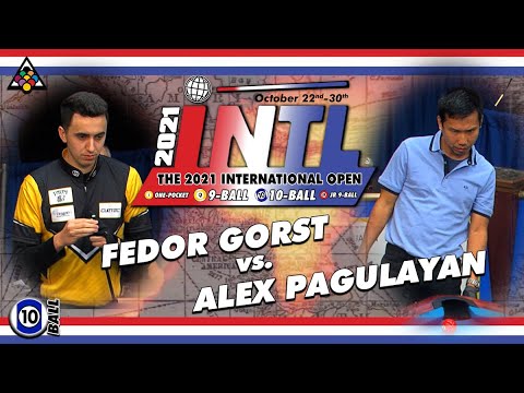 10-BALL: FEDOR GORST VS ALEX PAGULAYAN - INTERNATIONAL OPEN BIG FOOT CHALLENGE