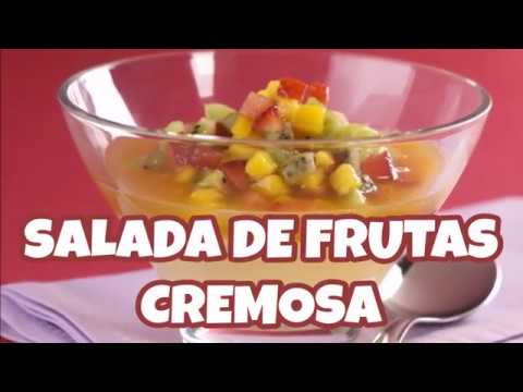 Receita de SALADA DE FRUTAS CREMOSA