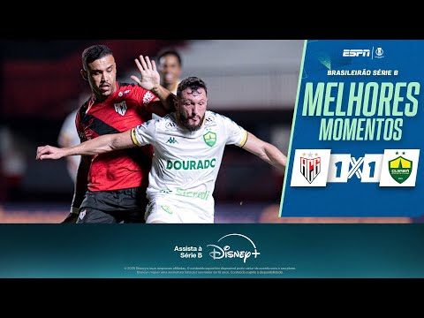 Gols e lances de Cuiabá x Atlético-GO