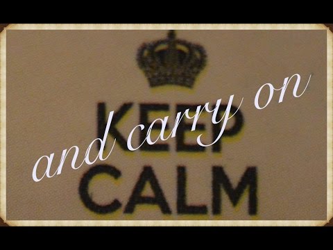 DIY – Quadrinhos “Keep Calm”