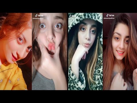 Pakistani actress alizey shah latest tiktok compilation video alizey shah tiktok video