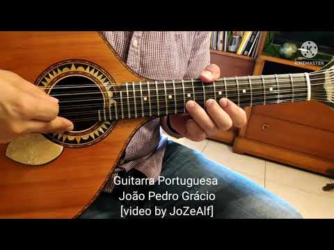 Mais bela guitarra portuguesa J P Grácio - Afinação e Teste