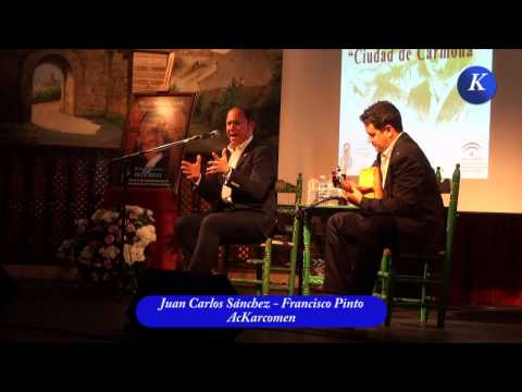 #Flamenco: Juan Carlos Sanchez por peteneras 1º Premio XXXI Concurso Nacional Cante – Carmona 2014
