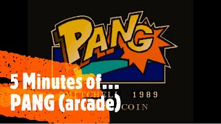 5 minutes of… PANG (Arcade)