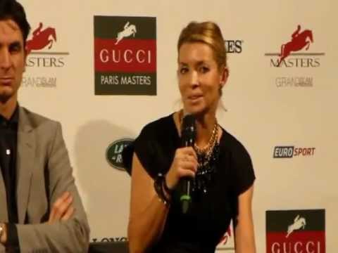 Edwina Tops-Alexander (AUS) at Gucci Paris Masters Press Conference