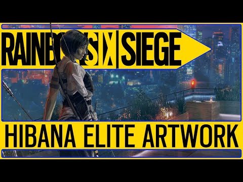 💥NEW HIBANA ELITE💥 CONCEPT ART Year 4 Rainbow 6 Siege