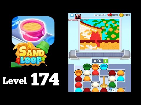 Sand Loop Level 174 Walkthrough