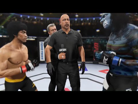 Bruce Lee vs. Sick Oni - EA Sports UFC 2 - Dragon Fights 🔥🐲