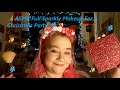 ASMR Full Sparkly Makeup For A Christmas Party ️