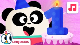 Happy Birthday Song for 1-Year-Olds 🎂1️⃣🎈 Songs for kids | Lingokids