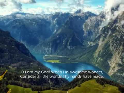 How Great Thou Art /w lyrics SDA hymnal #86
