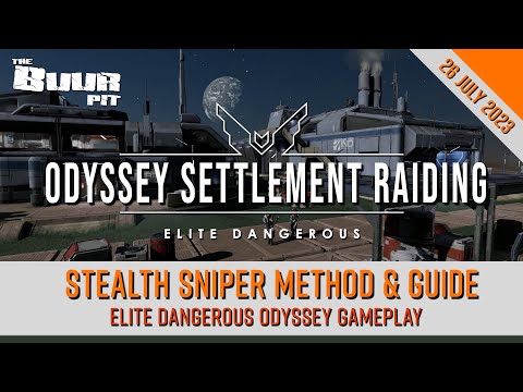 Elite Dangerous Odyssey Settlement Raiding: Stealth Sniper Guide