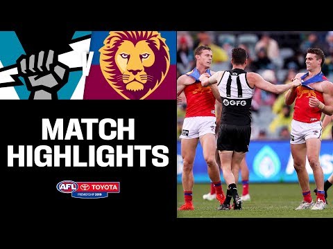 Port Adelaide v Brisbane Highlights | Round 17, 2019 | AFL