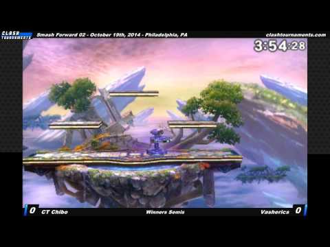 Smash Forward 02 - CT Chibo vs Vasherics - Winners Semis - Smash 3DS