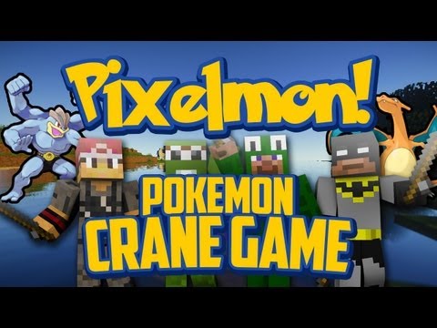 Pixelmon Mini-Game! Pokemon Crane Game! Victory! w/LittleLizardGaming, Ricardo & xRpMx13