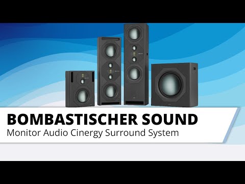 Perfekten Kino Sound zu Hause erleben. Monitor Audio Cinergy. Maximaler Pegel, maximale Dynamik