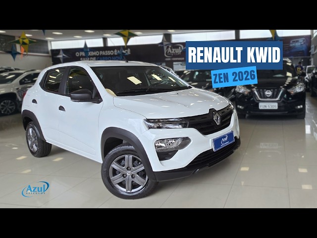 Vídeo RENAULT KWID ZEN 1.0 FLEX 12V 5P MEC.