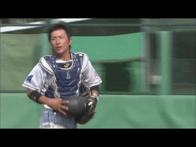 【ファーム】ライオンズ・駒月が軽快な守備でピッチャーを助ける!! 2017/9/26 L-F(ファーム)