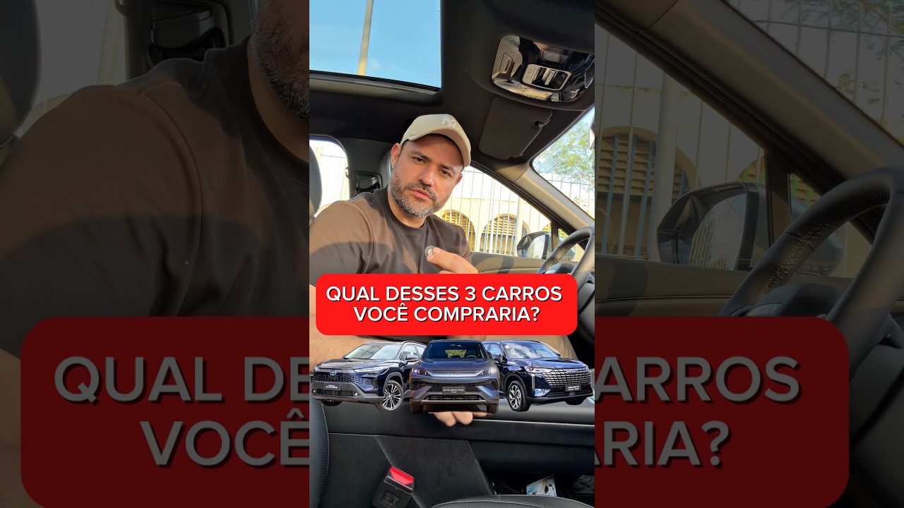 QUAL VOCE COMPRARIA? Haval h6 vs song plus vs Corolla Cross