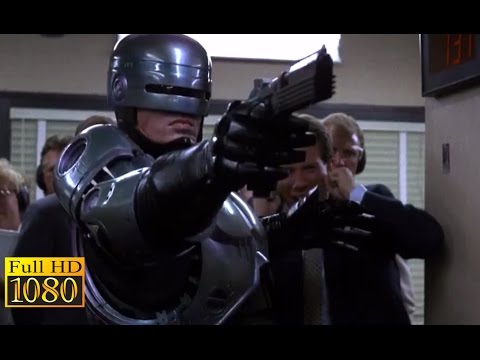 RoboCop (1987) - Shootout Range Scene (1080p) FULL HD