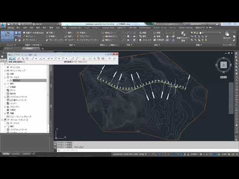 平面線形を作成