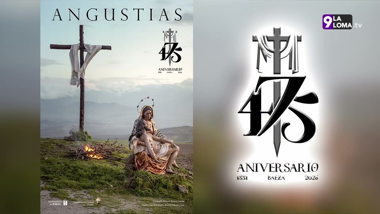 475 Aniversario de la Cofradía de las Angustias de Baeza · Presentación de los actos, cartel y logotipo 3