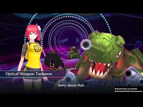 DIGIMON STORY CYBER SLEUTH Walkthrough Part 72 - Tankmon
