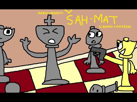 Šah mat u 4 poteza