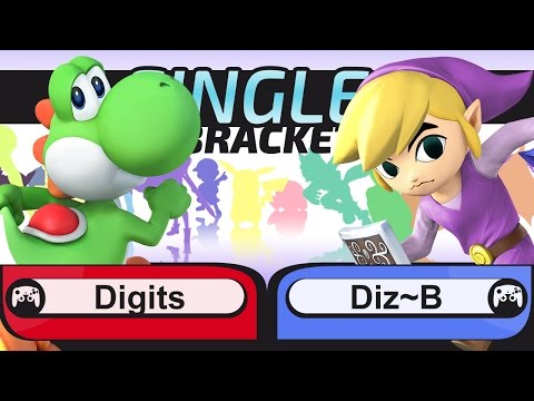 MN#20 [16] - Diz-B (Toon Link) vs Digits (Yoshi)