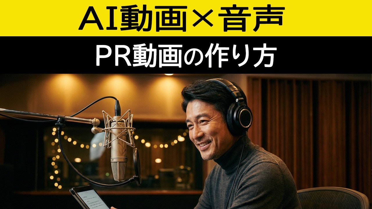 【超簡単】”たった1つ”のプロンプトで作るAI PR動画。日本語AI音声の作り方も解説（Hailuo2.3/MiniMax Audio Speech 2.8の使い方）