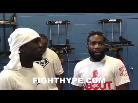 ADRIEN BRONER AND ANDRE BERTO AMATEUR REUNION: "IT'S ABOUT TO GET UGLY"